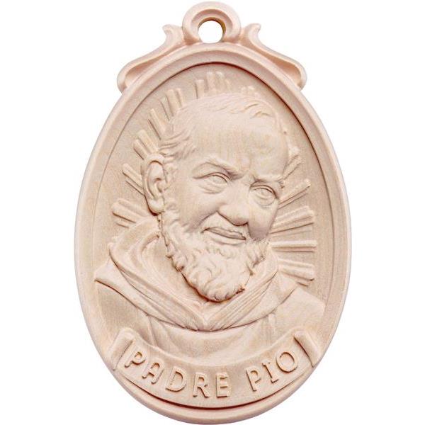 Medallon padre Pio