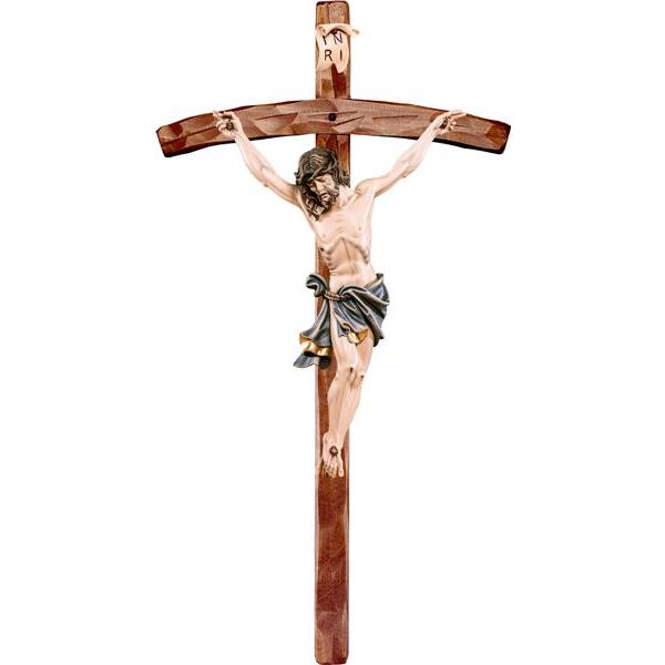 Cristo de los Alpes de tilo con cruz pastoral