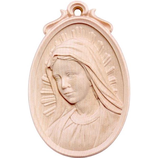 Medallon busto de la Virgen